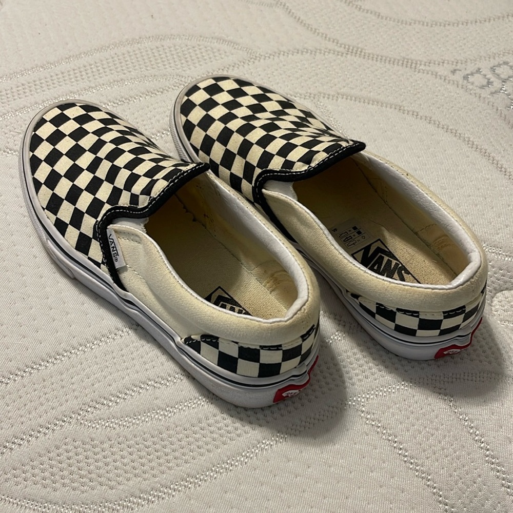 Youth Checkered Vans